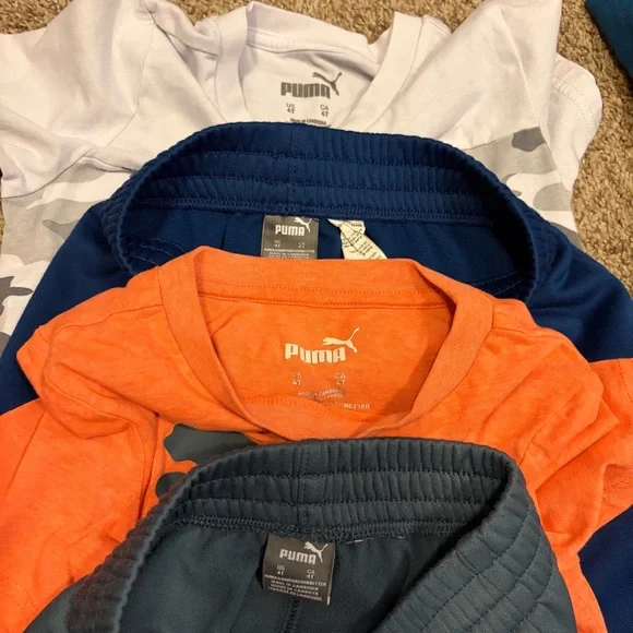 Puma Boys Bundle Matching Jogger/Sweat Sets Size 4T - Picture 6 of 7